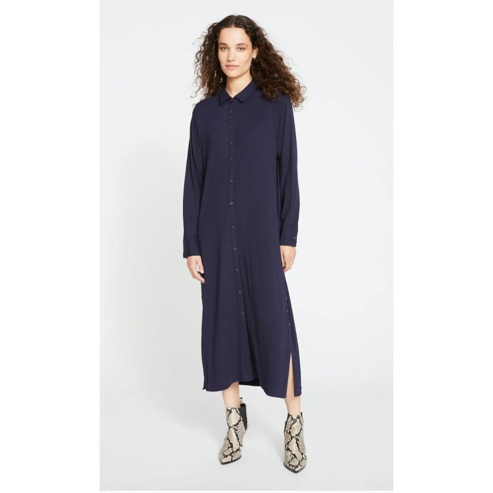 NWT Universal Standard Sally Dress Blue Medium 18 20